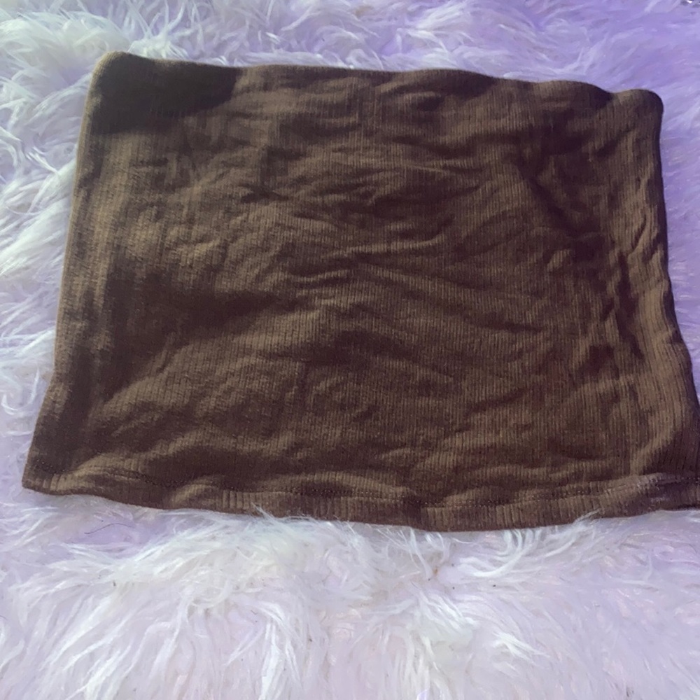 Brown, American Eagle Tube Top
